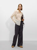 Camisa Con Detalle De Abalorios