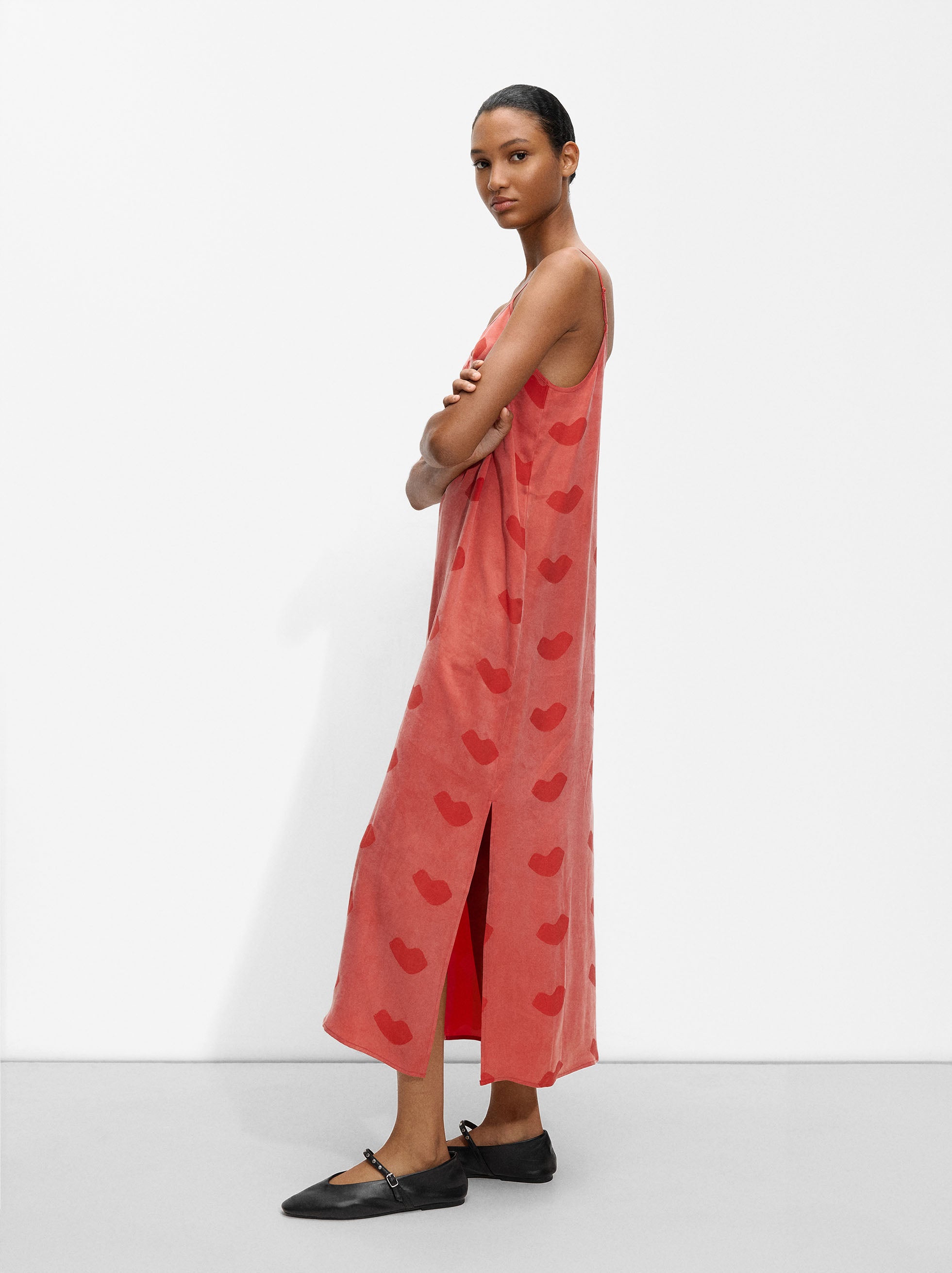 Vestido Largo Estampado