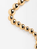 Collar Corto Con Bolas Metalizadas
