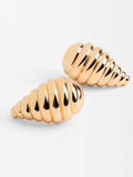 Aretes Gota Canalados