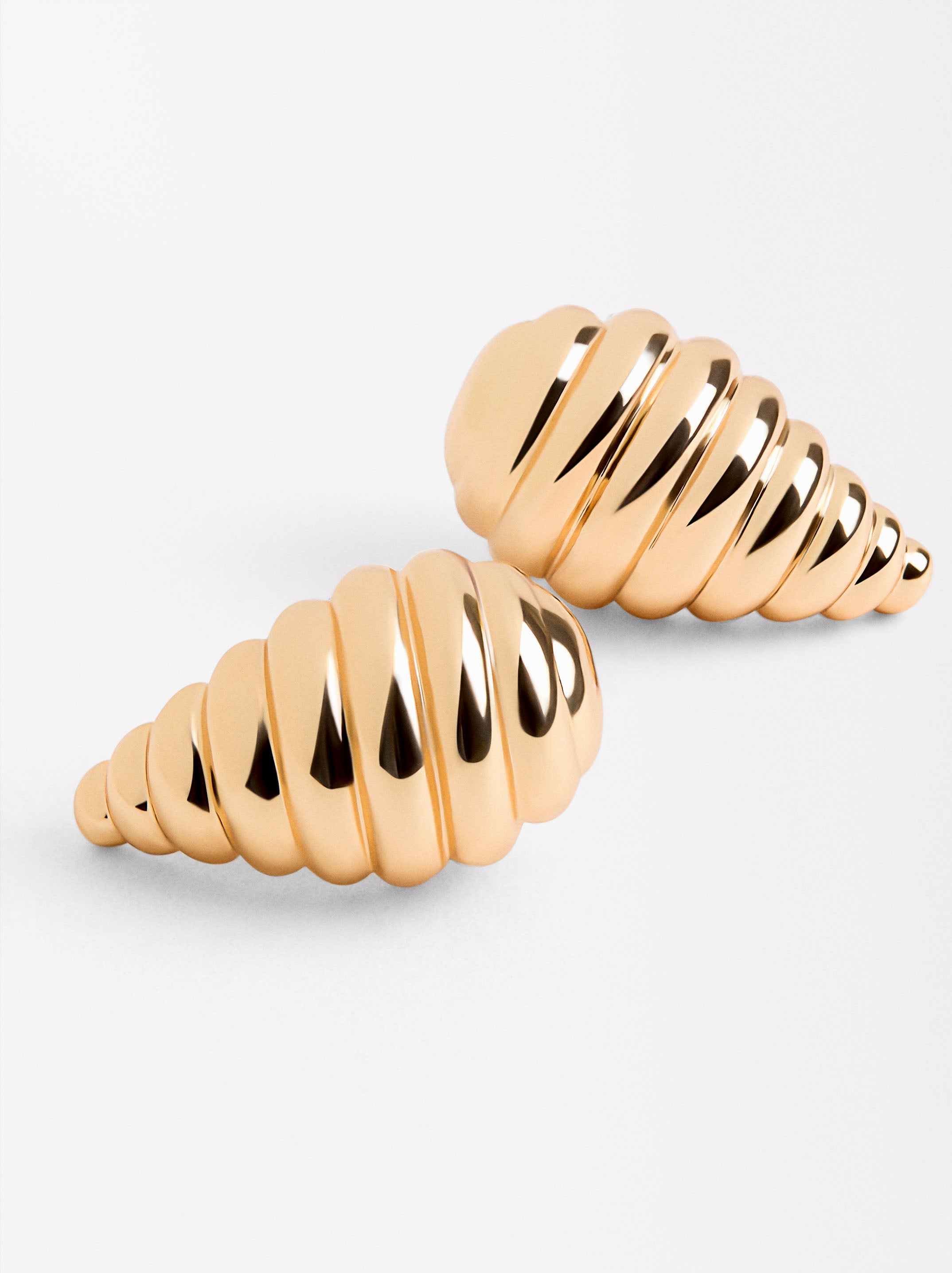 Aretes Gota Canalados