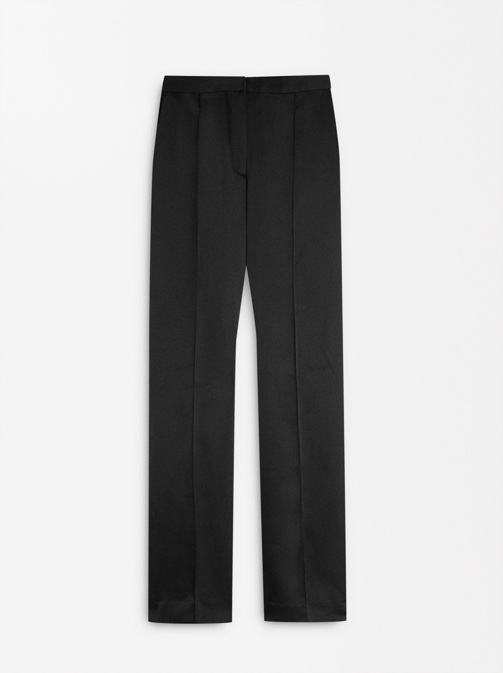 Pantalón Con Detalle De Costuras