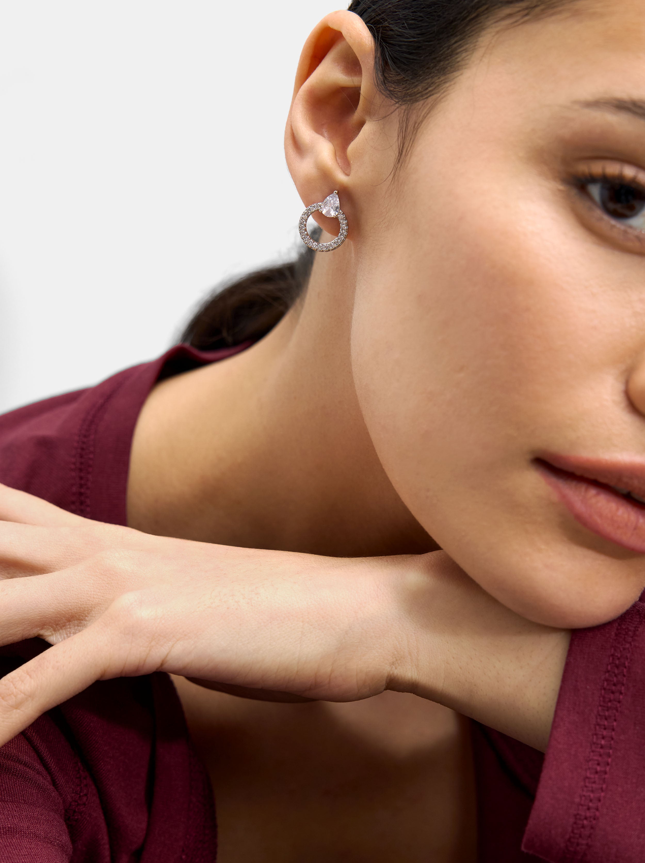 Aretes Aretes Con Zirconias