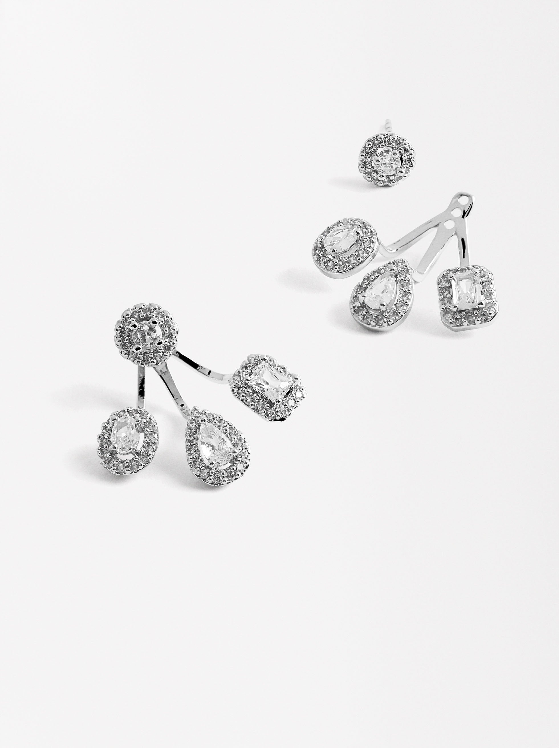 Aretes Con Zirconias