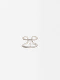 Anillo Efecto Doble Con Zirconias