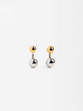 Aretes Esferas - Acero Inoxidable