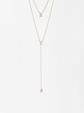 Collar Doble Con Circonitas