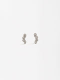 Aretes Cortos Con Circonitas