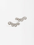 Aretes Cortos Con Circonitas