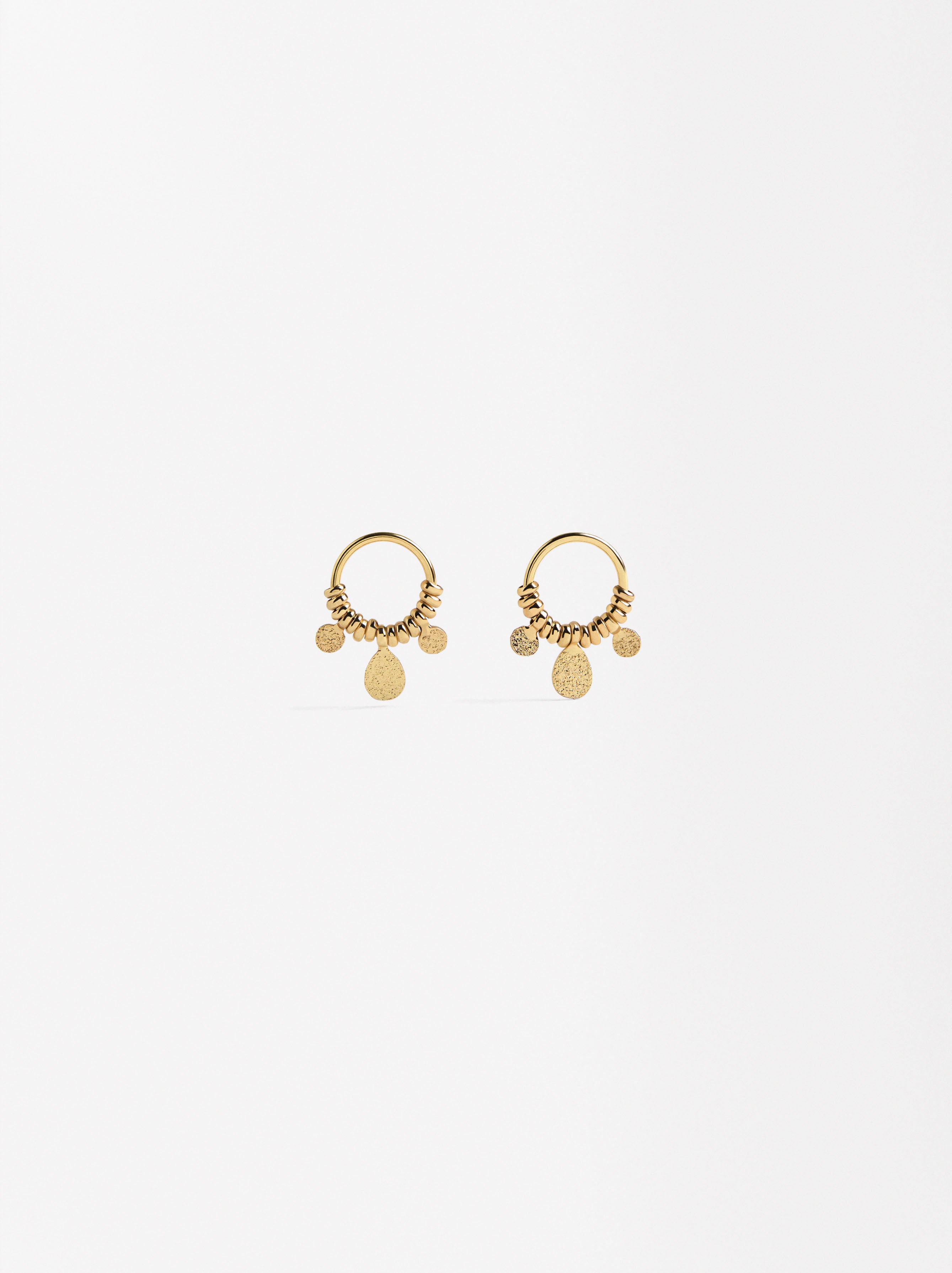 Aretes Con Efecto Martillado