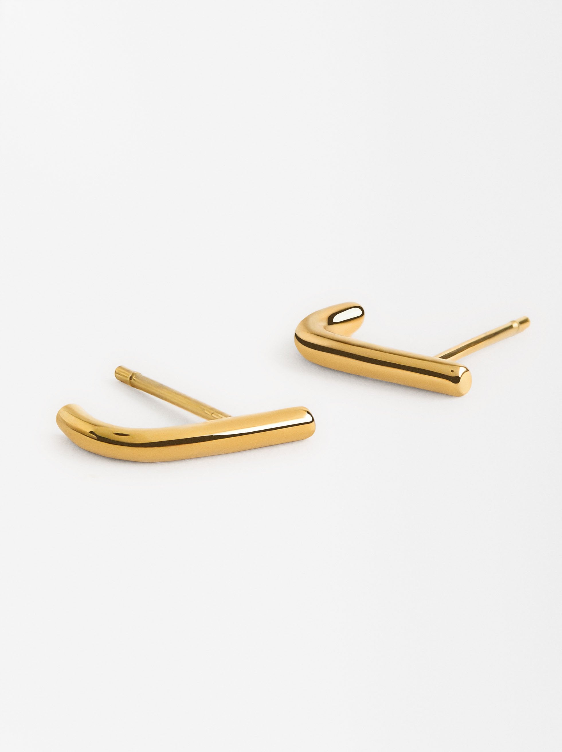 Aretes De Barra - Acero Inoxidable