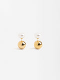 Aretes Esferas - Acero Inoxidable