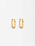 Aretes Cuadrados - Acero Inoxidable