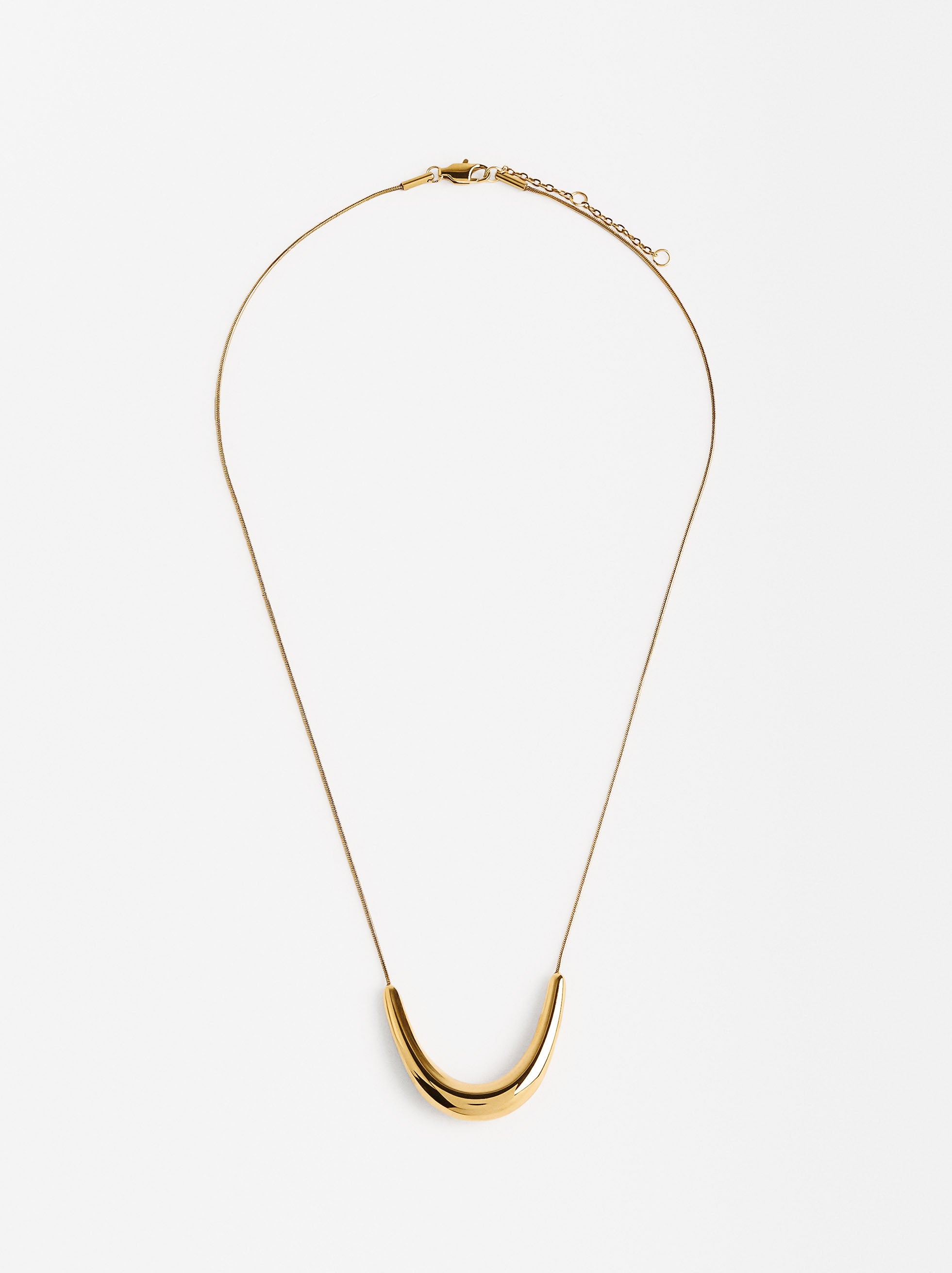 Collar Tipo Boomerang - Acero Inoxidable