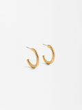 Aretes Tubulares Brillantes