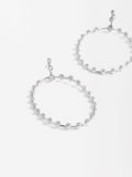 Aretes Largos Ovalados Con Circonitas
