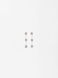 Aretes Largos Con Circonitas