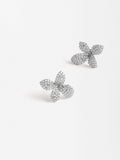 Aretes Flor Con Circonitas