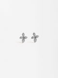 Aretes Flor Con Circonitas