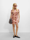 Vestido Estampado Con Lentejuelas