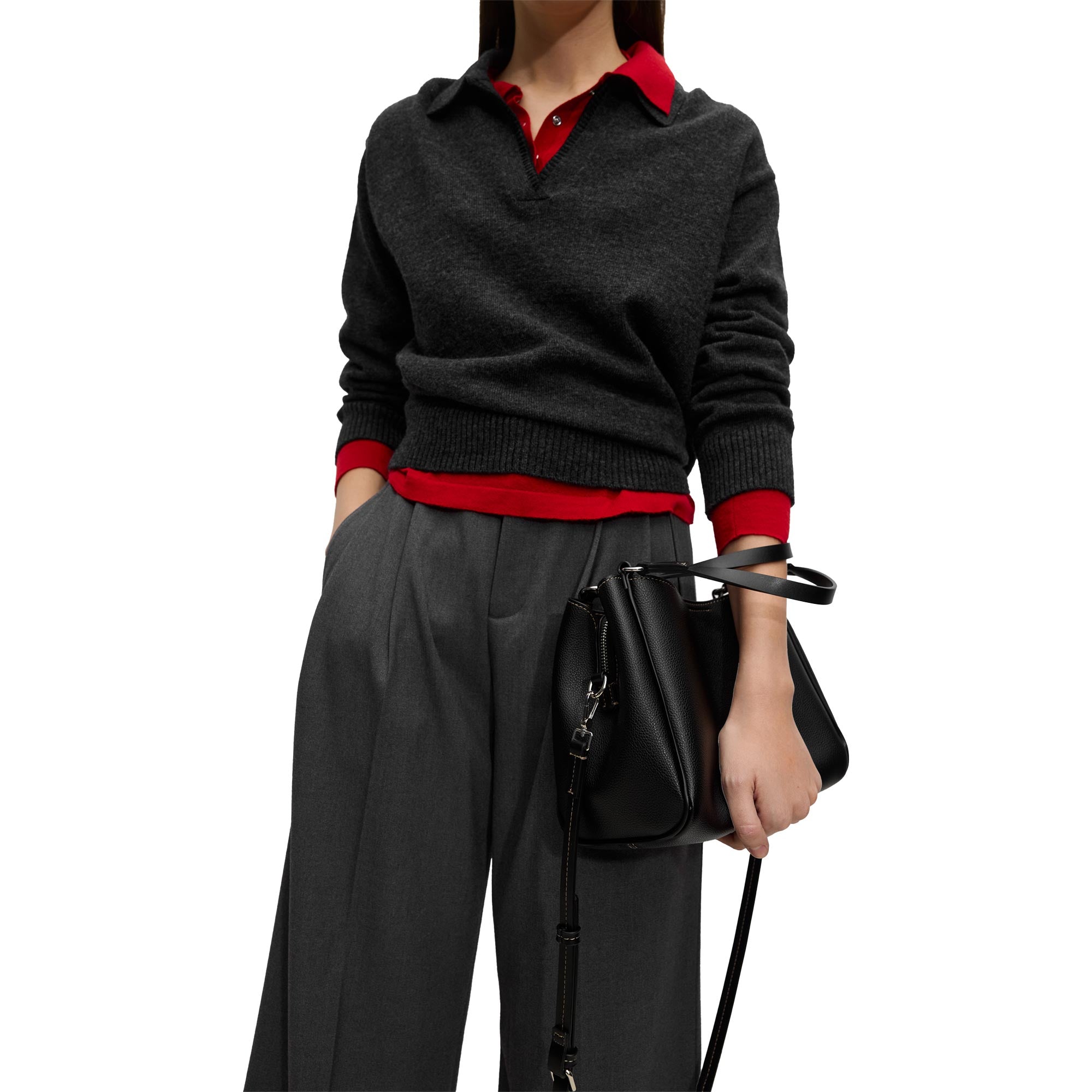 Bolso Tote Con Bandolera