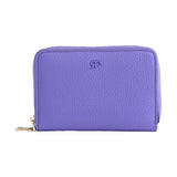 Cartera Con Textura Y Cierre De Cremallera S