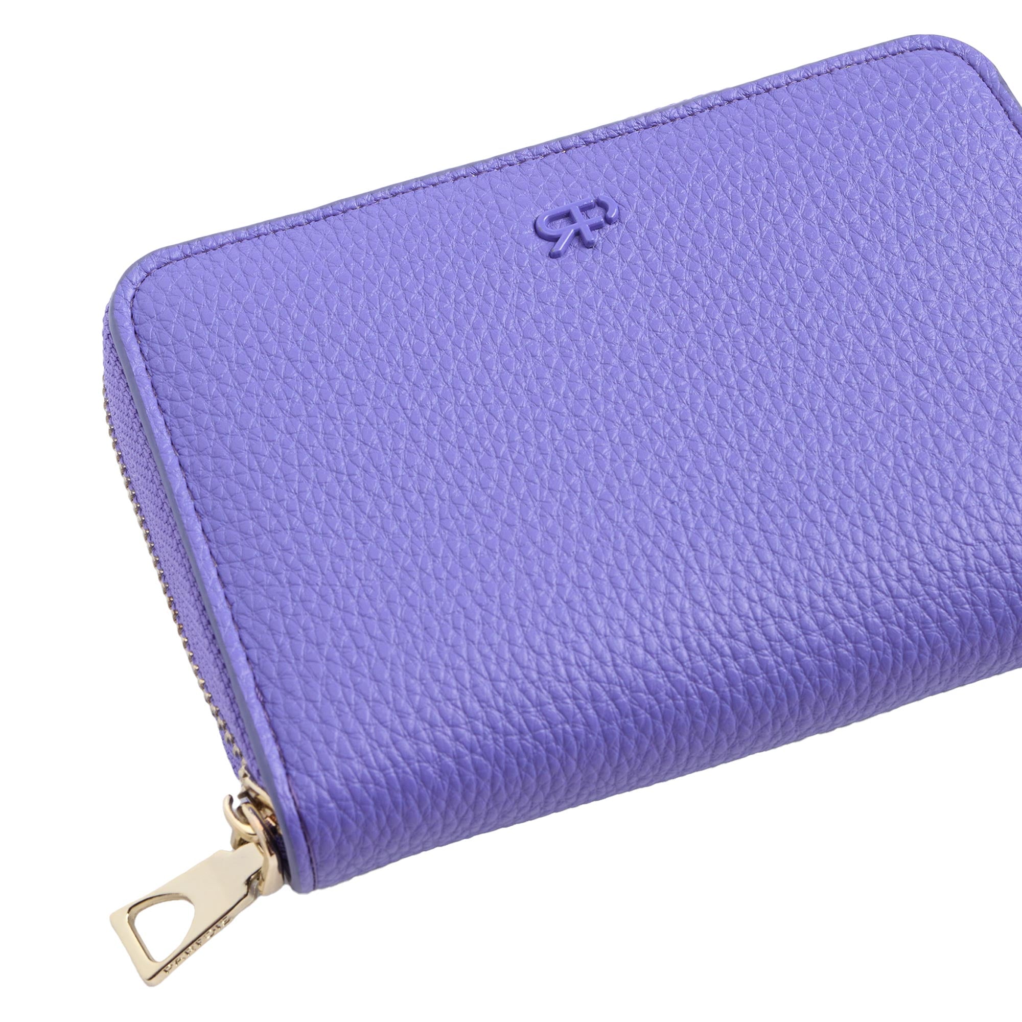 Cartera Con Textura Y Cierre De Cremallera S