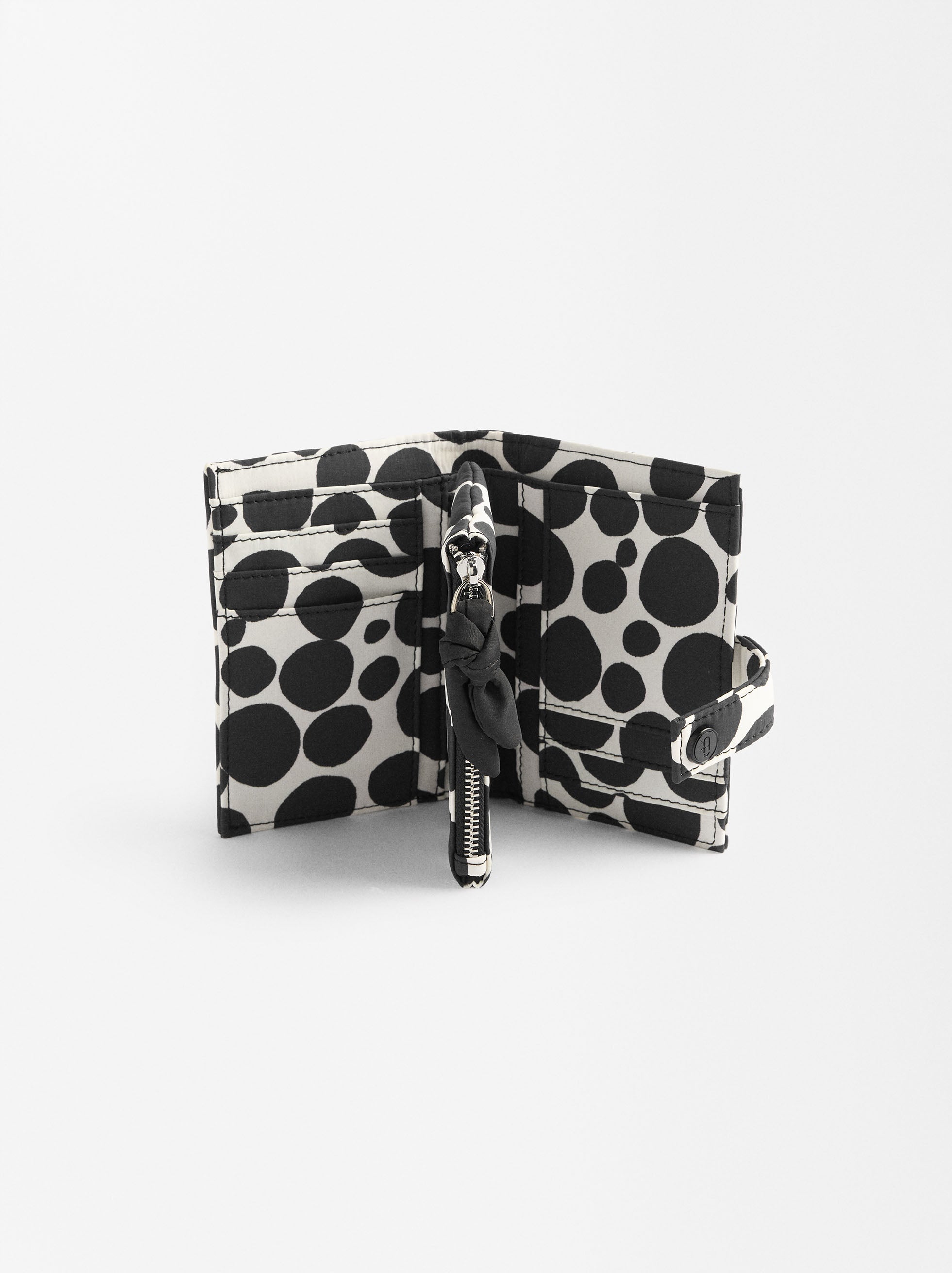 Billetera De Nylon Estampada