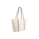 Bolso Shopper De Nylon Con Bolsillo Exterior