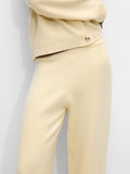 Pantalón Con Lana Y Cintura Elástica