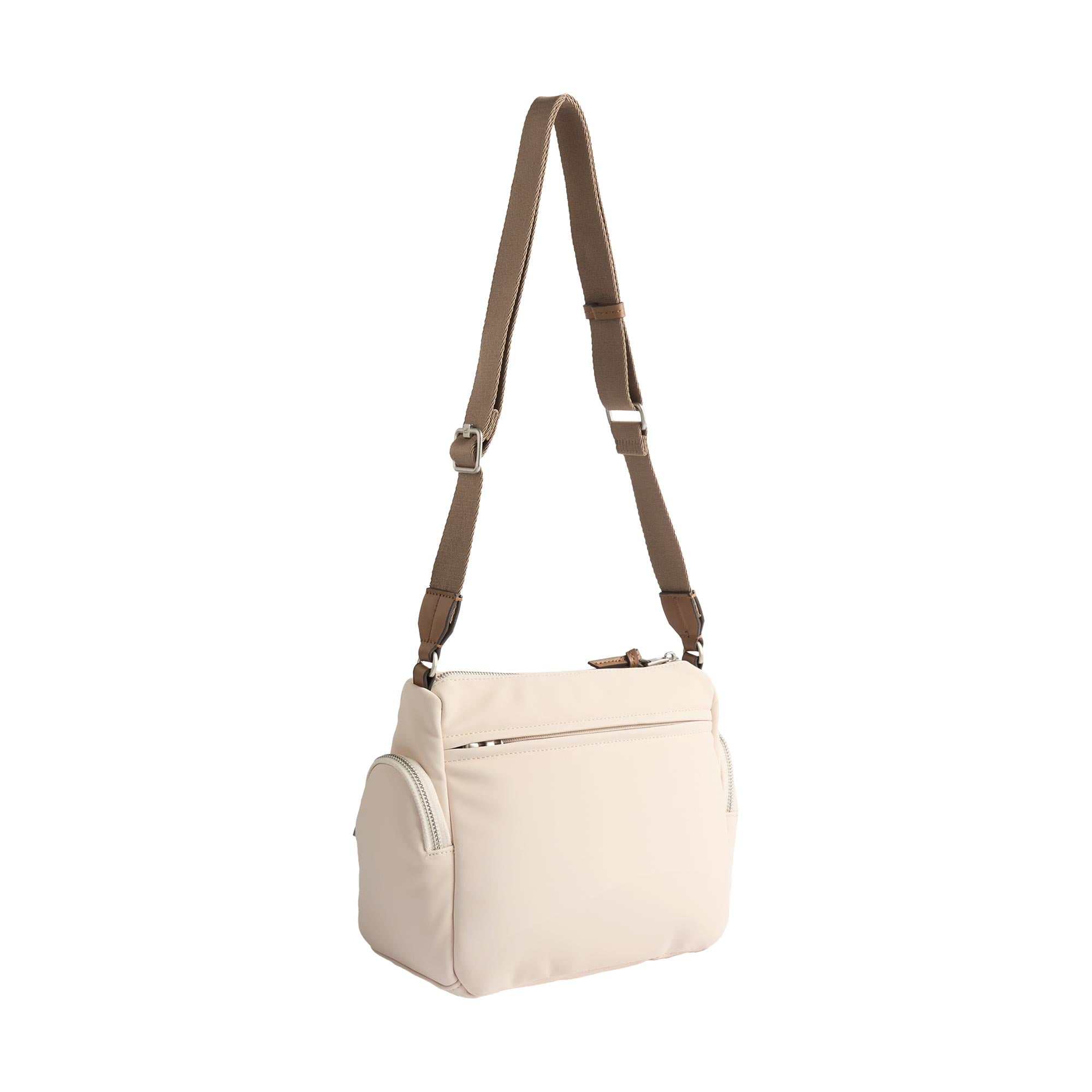 Bolso Bandolera Efecto Nylon