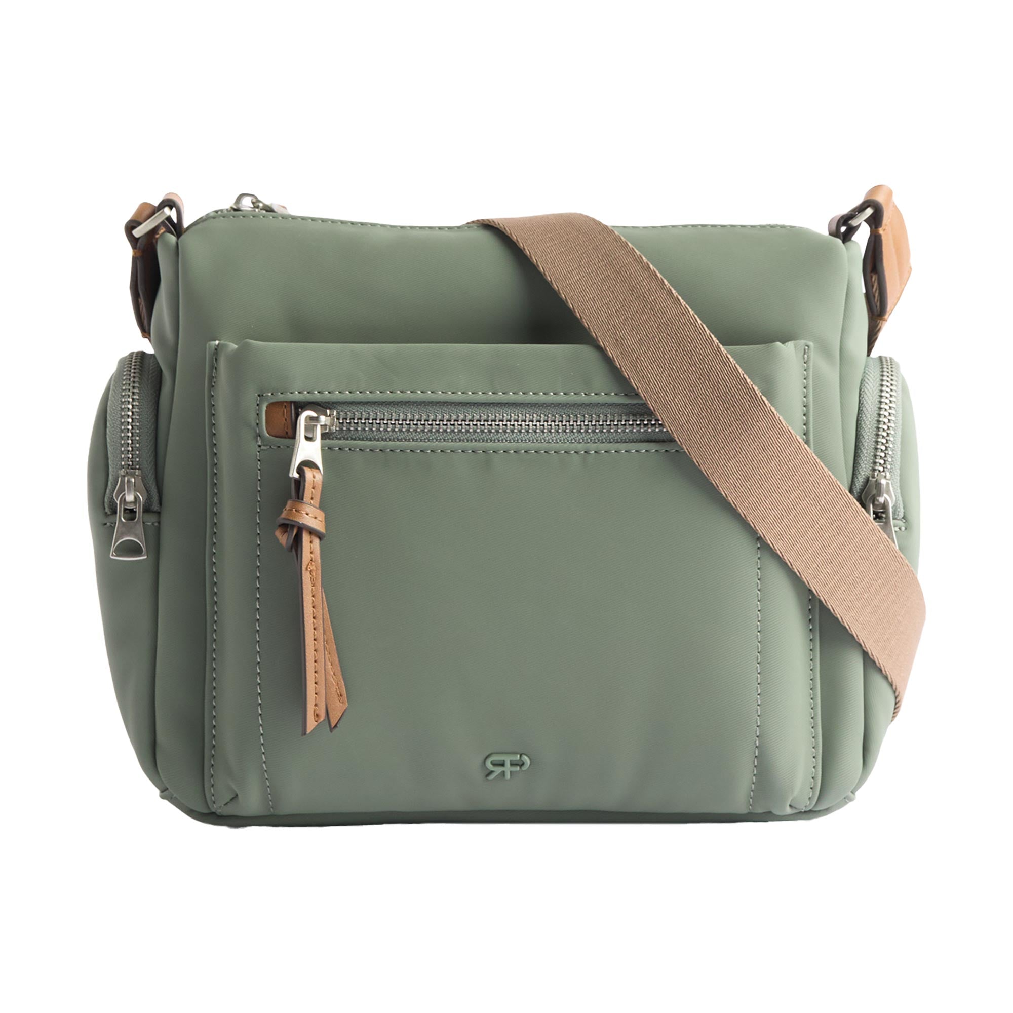 Bolso Bandolera Efecto Nylon