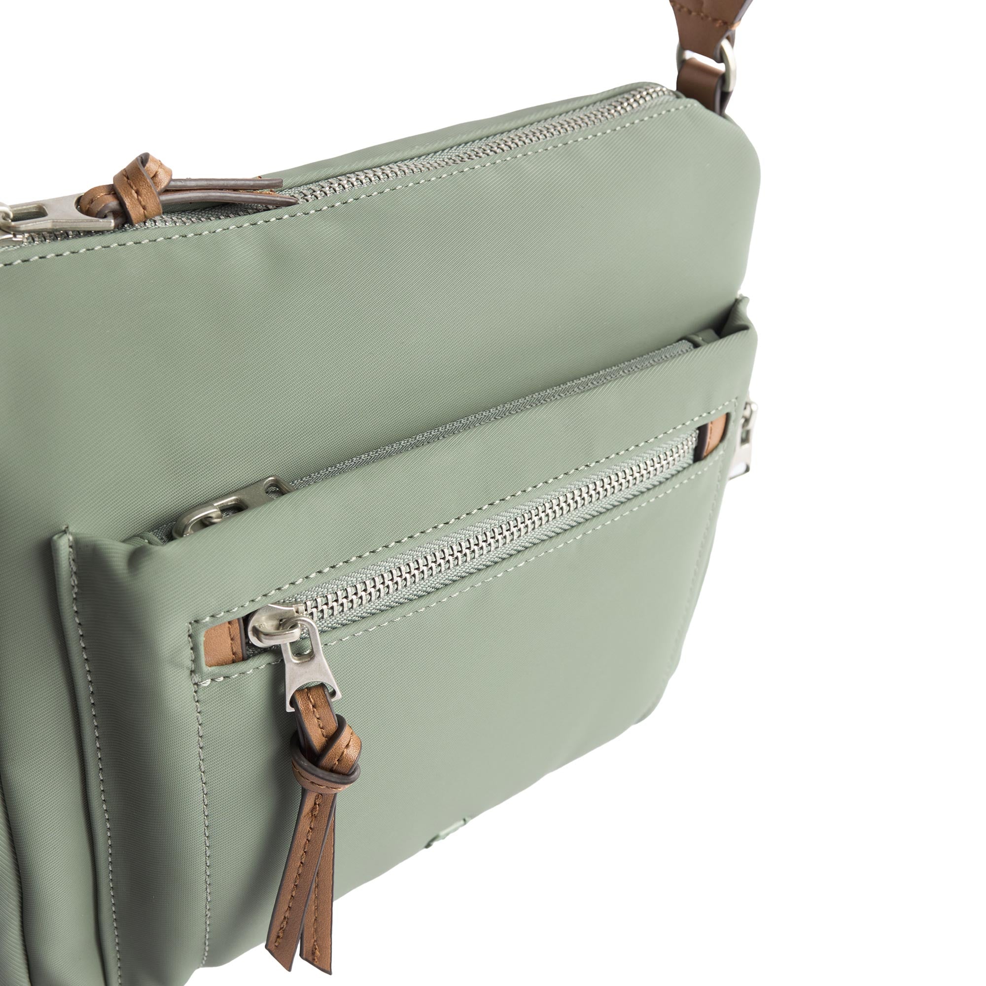 Bolso Bandolera Efecto Nylon