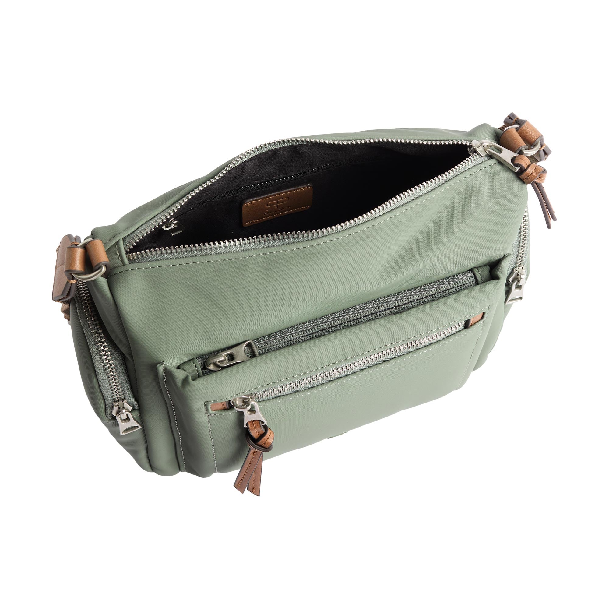 Bolso Bandolera Efecto Nylon