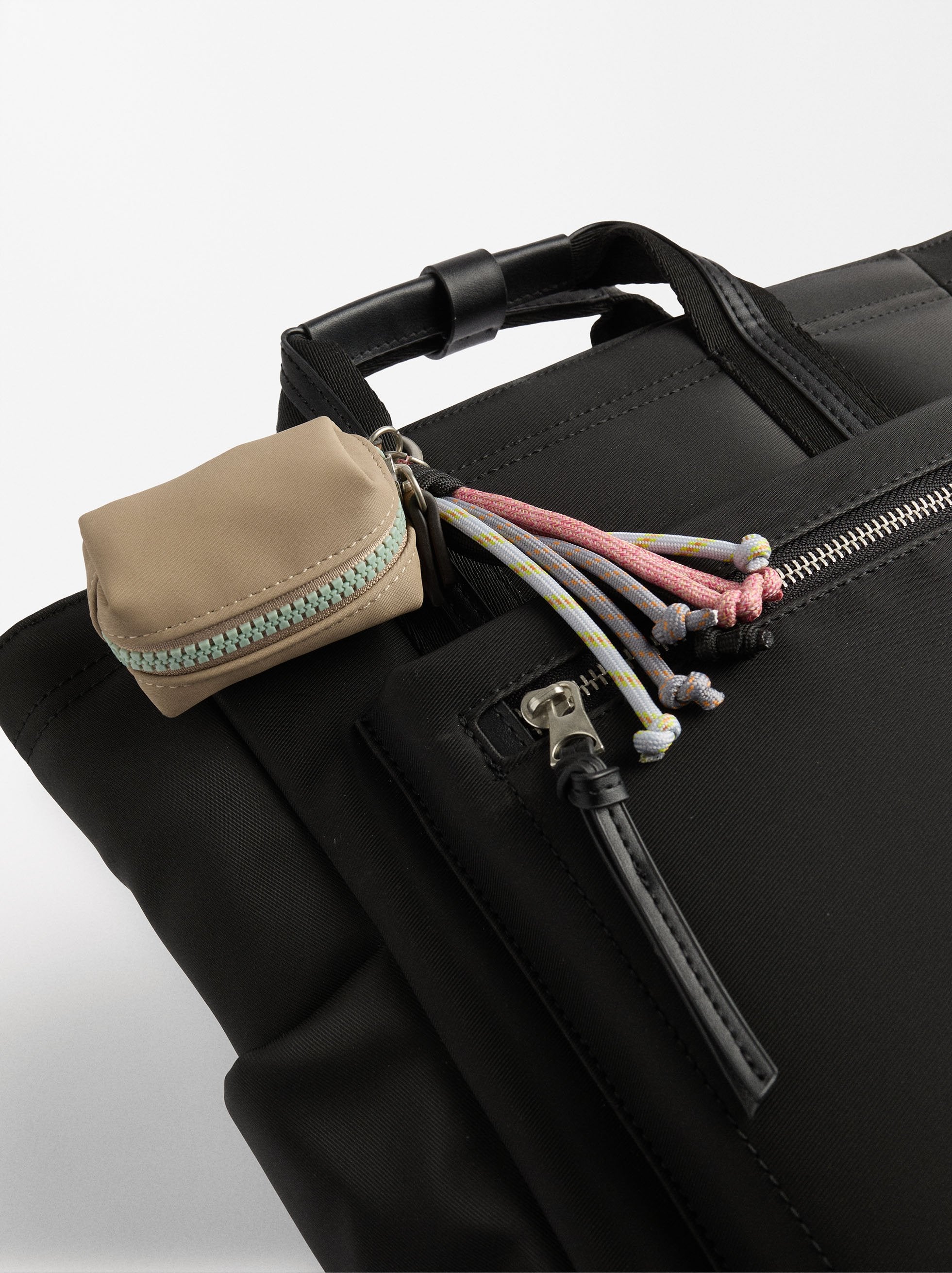 Mochila Efecto Nylon Para Portátil De 13"