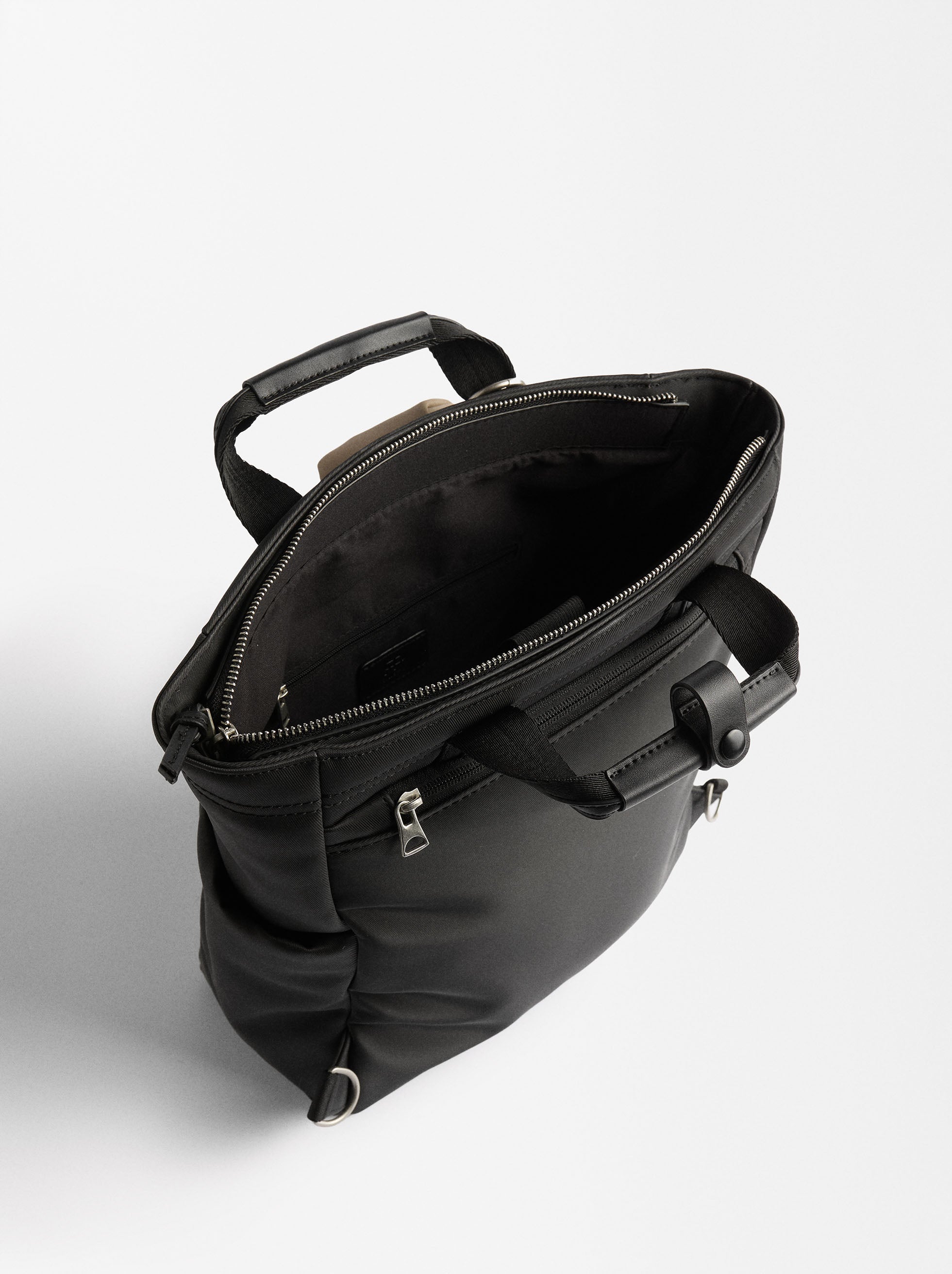 Mochila Efecto Nylon Para Portátil De 13"
