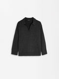 Jersey De Punto Con Cuello Polo