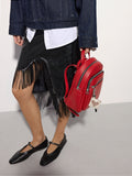 Mochila Con Colgante Corazón