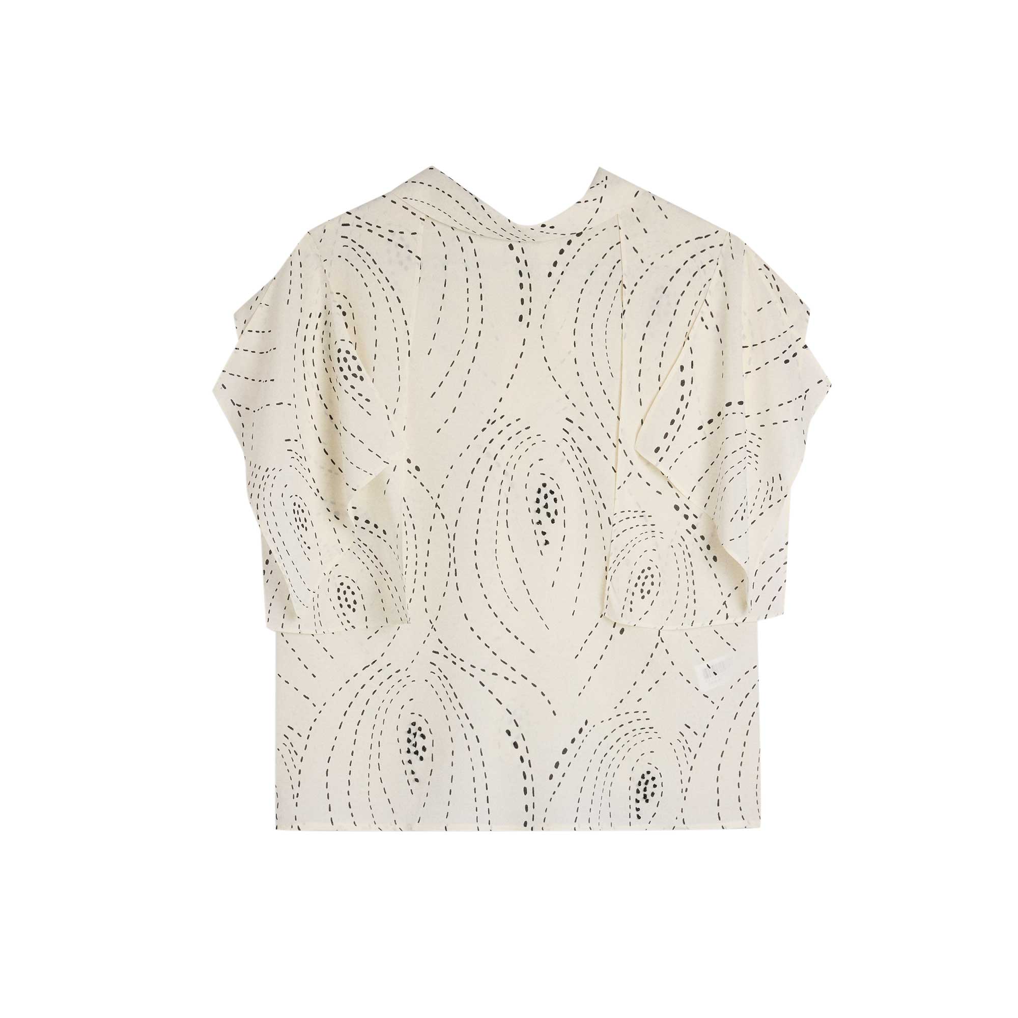 Top Estampado Con Lazo