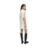 Vestido Estampado Con Lazo
