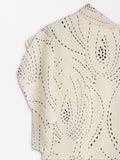 Vestido Estampado Con Lazo