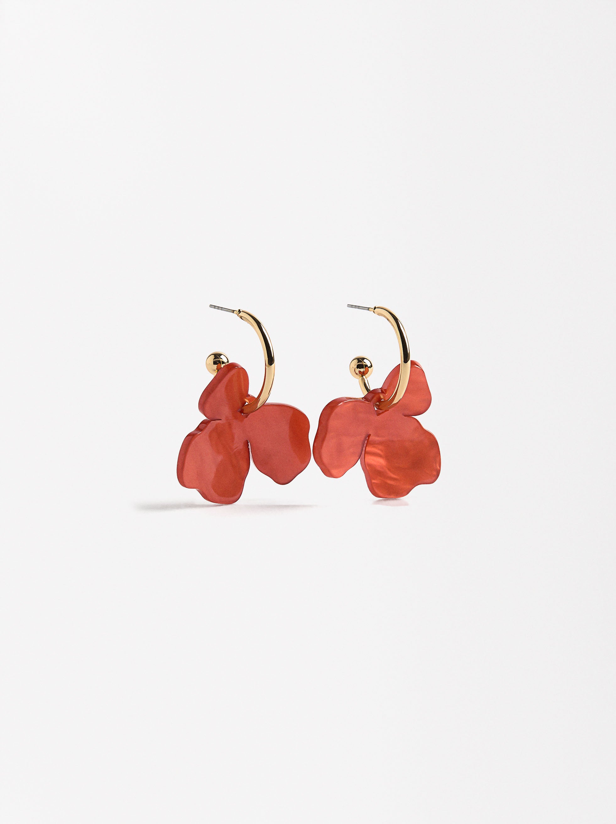 Aretes Con Flor