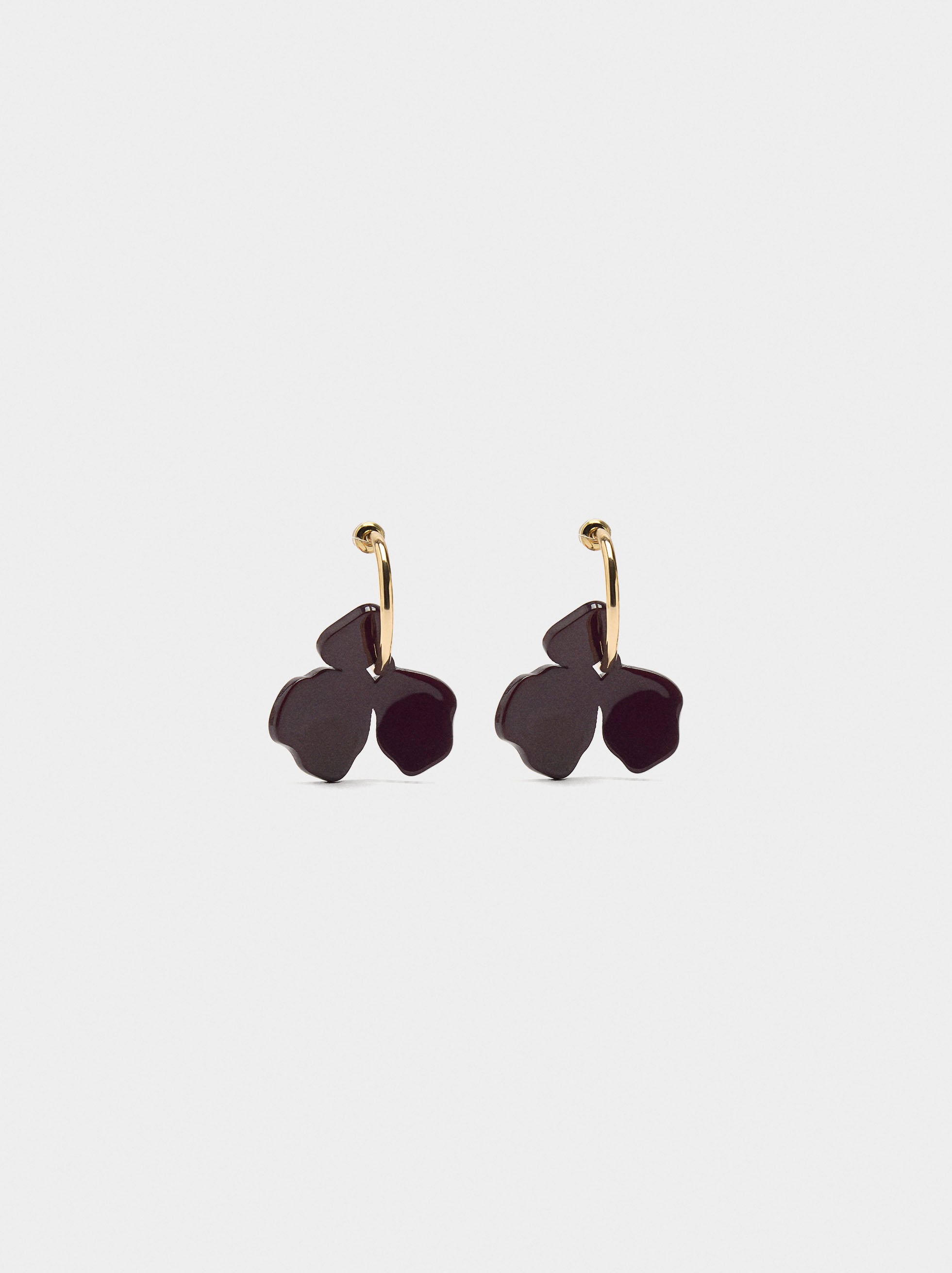 Aros Con Flor