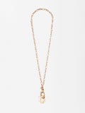 Collar Largo Con Colgante De Aro