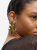 Aretes Alargados Con Relieve