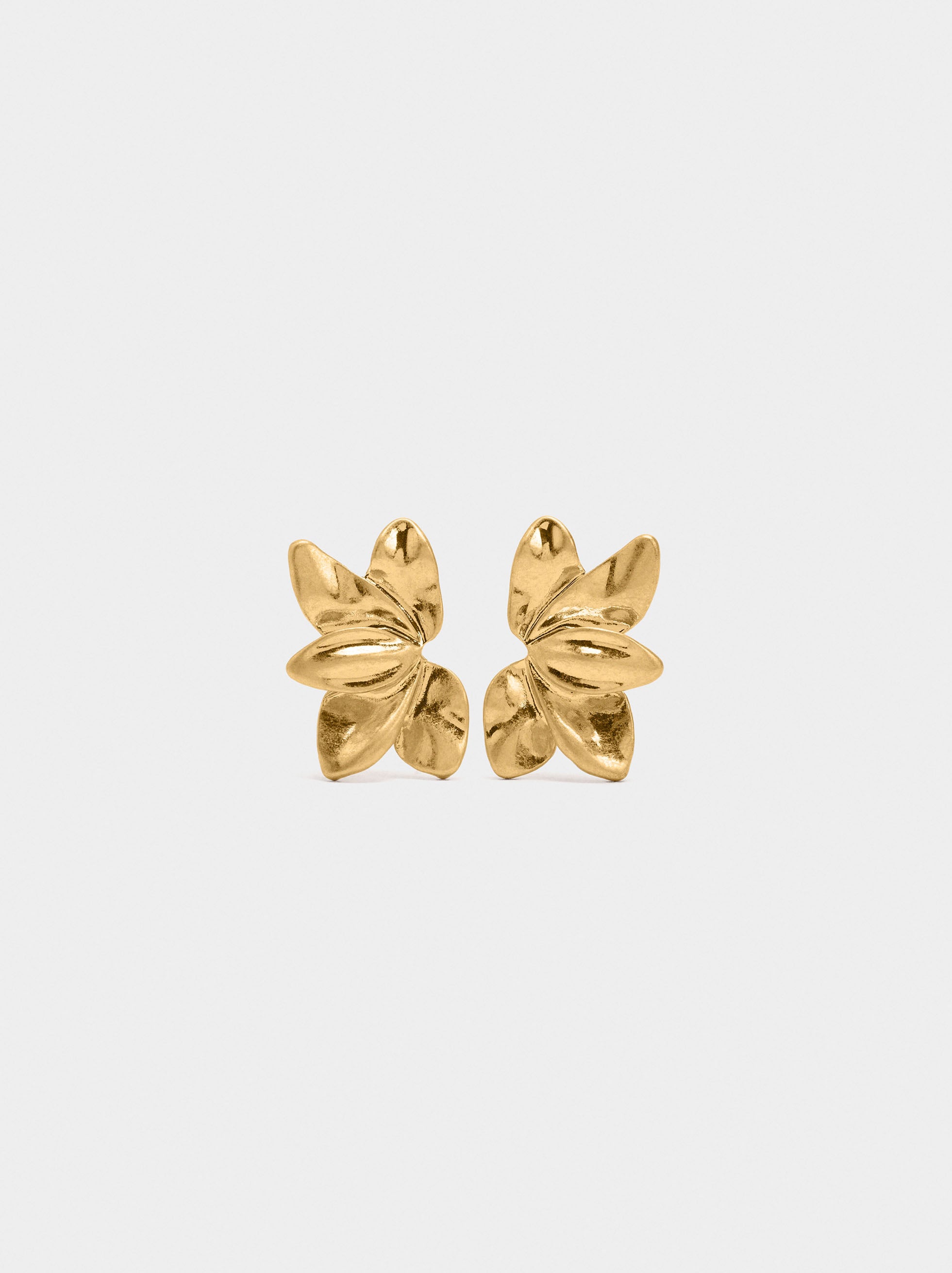 Pendientes Media Flor