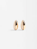 Aretes Ovalados Con Resina