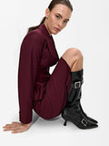 Botas Altas De Piel Con Hebillas
