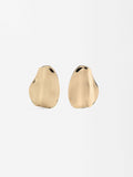 Aretes Ovalados Con Relieve