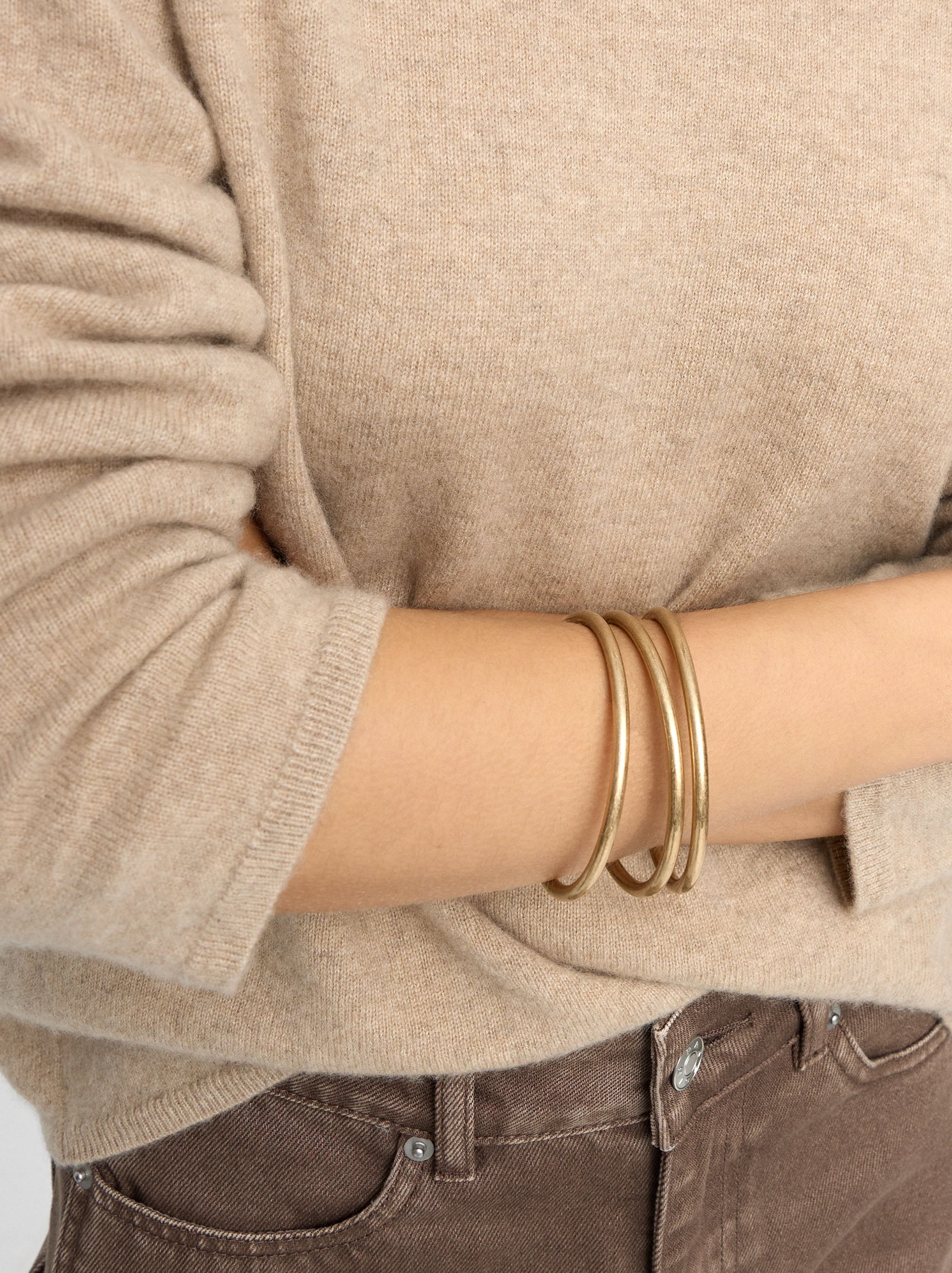 Set De Pulseras Lisas
